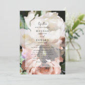 Moody moderne, donkere herfst winterbruiloft (Staand voorkant)