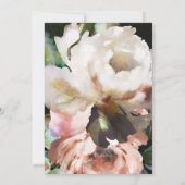 Moody moderne, donkere herfst winterbruiloft (Achterkant)