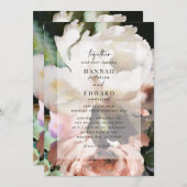 Moody moderne, donkere herfst winterbruiloft (Voorkant / Achterkant)