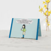 Moody Momma-Wenskaart Kaart (Gele Bloem)