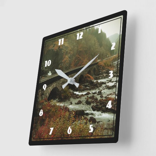 Moody mooi Natuur landschap Vierkante Klok (Hoek)