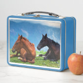 Moody Mountain Horses: Een fijne kunst reis (In situ)