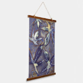 Moody Nature Botanisch Hangend Wandkleed (Gebogen)