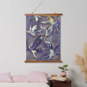 Moody Nature Botanisch Hangend Wandkleed (Slaapkamer)