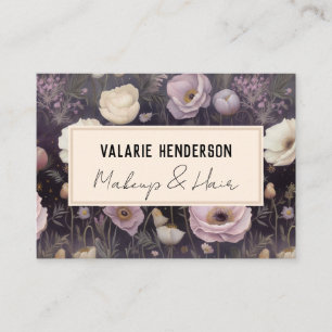 Moody Night Bloemen Visitekaartje