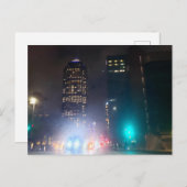Moody Night Scene, Dallas, Texas Briefkaart (Voorkant / Achterkant)