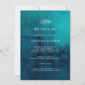 Moody Ocean Waterverf We doen nog steeds gelofte v Kaart (Voorkant)