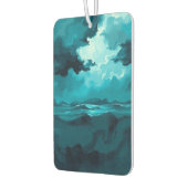 Moody Ocean Waves Under Stormy Sky – Abstract Seas Luchtverfrisser (Links)