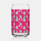 Moody Octopus With Christmas Lights Red Blikvorm Glas (Links)