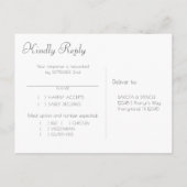 Moody Ombre | Donkere Jewel Tone Gold Stars Meal R Uitnodiging Briefkaart (Achterkant)