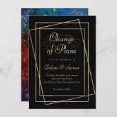 Moody Ombre| Doodse tone wijziging van plannen huw Kaart (Voorkant / Achterkant)