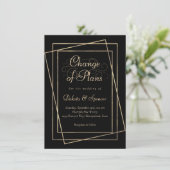 Moody Ombre| Doodse tone wijziging van plannen huw Kaart (Staand voorkant)