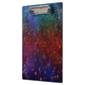 Moody Ombre | Psychedelic Grunge Gold Stardust Klembord (Links)