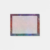 Moody Ombre | Psychedelic Grunge Gold Stardust Post-it® Notes (Voorkant)