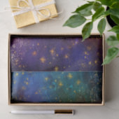 Moody Ombre | Psychedelic Grunge Gold Stardust Tissuepapier (Geschenk)