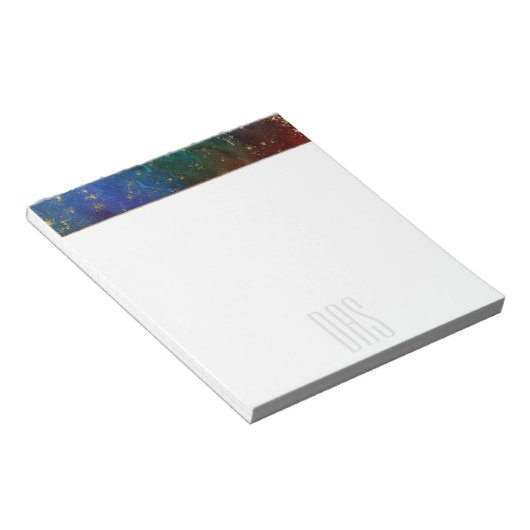 Moody Ombre | Psychedelic Grunge Stardust Custom Notitieblok (Schuin)