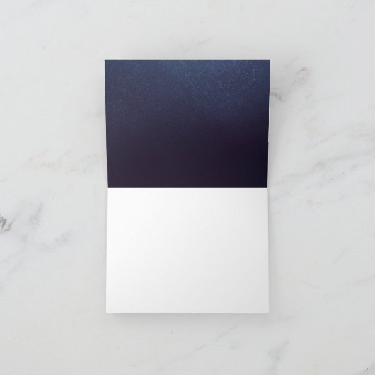 Moody paarse bloemen 30e verjaardag dank u bedankkaart (Binnen)