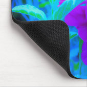 Moody Paarse Peony met mooie Weigela Foliage Muismat (Hoek)