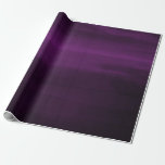 Moody Paarse Plum Modern Waterverf Chic Elegant Cadeaupapier<br><div class="desc">aangepast verpakkingspapier</div>