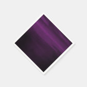 Moody Paarse pruim Modern Waterverf Chic Elegant Servet (Hoek)