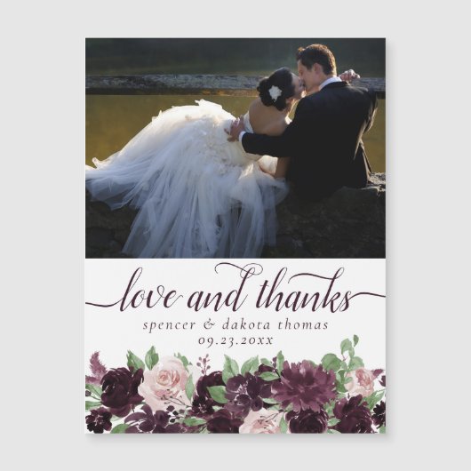 Moody Passions | Dramatische Paarse dank u magneet (Voorkant)