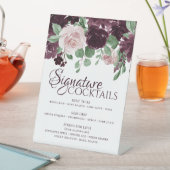 Moody Passions | Dramatische Paarse handtekening D Reclamebord Met Voetstuk (Insitu)