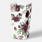 Moody Passions | Dramatische Paarse wijn Roos Bedankdoosjes (Achterkant)