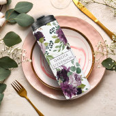 Moody Passions | Dramatische Paarse Wijn Roos Cust Thermosbeker