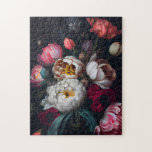 Moody Peony Painterly Floral Legpuzzel<br><div class="desc">Moody Peony Painterly Floral Wedding</div>