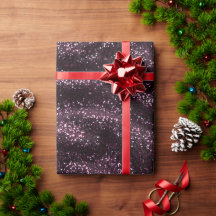 Moody Plum Rijk Zwart Glitter Patroon