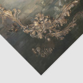 Moody Purple Peony Vintage Decoupage Print Paper Tissuepapier (Detail)