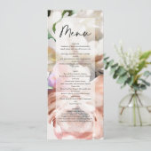 Moody roemeense pinda's florisch botanisch menu (Staand voorkant)