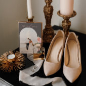 Moody Roos | Romantische lente-Floral bruiloft Bedankkaart