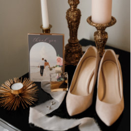 Moody Roos | Romantische lente-Floral bruiloft Bedankkaart