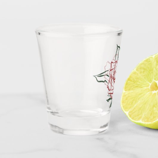 Moody Roos Shot Glas (Links)