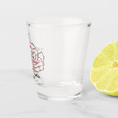 Moody Roos Shot Glas (Rechts)