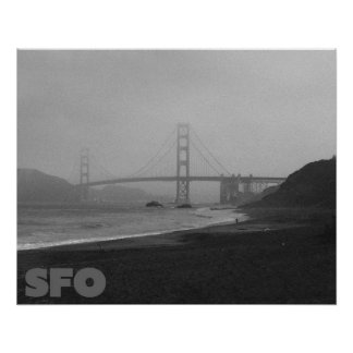 Moody San Francisco Perfect Poster