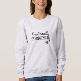 Moody Sarcastisch Kleding Bold Sweatshirt