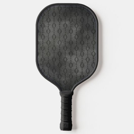 Moody Sepia Aangepaste Naam Jubileum Gift Paar Pickleball Paddle (Achterkant)