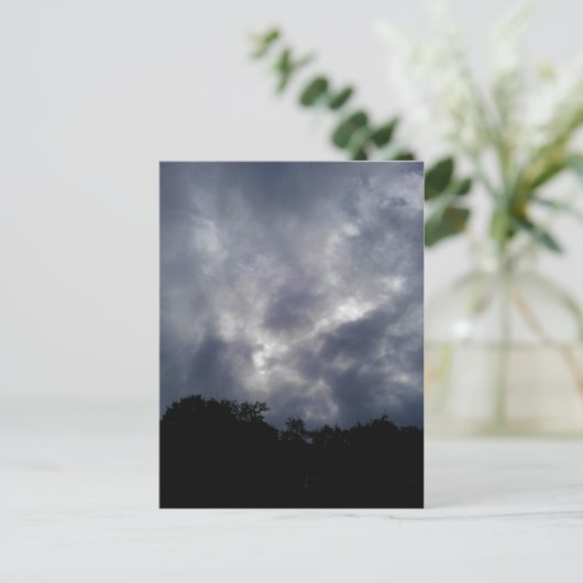 Moody sky briefkaart (Staand voorkant)