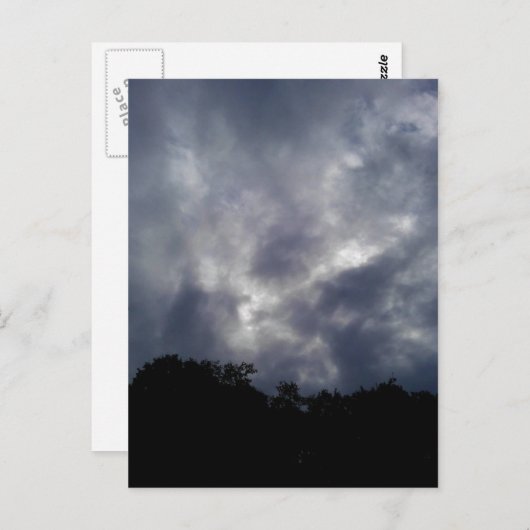 Moody sky briefkaart (Voorkant / Achterkant)