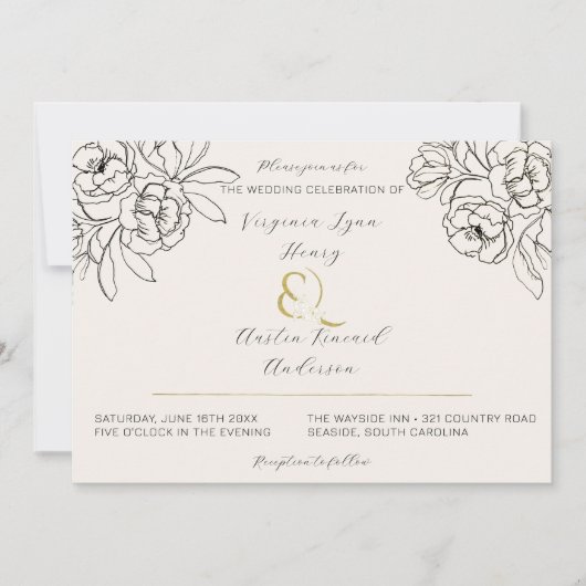 Moody Smoked Gold Ampersand 2 Kaart (Voorkant)