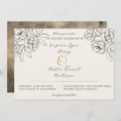 Moody Smoked Gold Ampersand 2 Kaart (Voorkant / Achterkant)