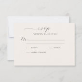 Moody Smoked Gold Ampersand RSVP (Voorkant)