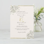 Moody Smoked Gold Ampersand (verticaal) Kaart (Staand voorkant)