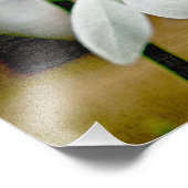 Moody Snowdrop Foto Afdruk (Hoek)