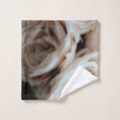 Moody Soft roze rozen Elegant Minimal Shabby Chic Bad Handdoek (Wasdoekje)