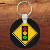 Moody Stoplight Ahead Sleutelhanger (Voorkant)