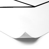 Moody Stoplight Blivet met bijschrift Poster (Hoek)