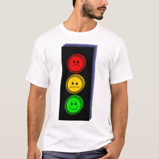Moody Stoplight geëxtrudeerd T-shirt